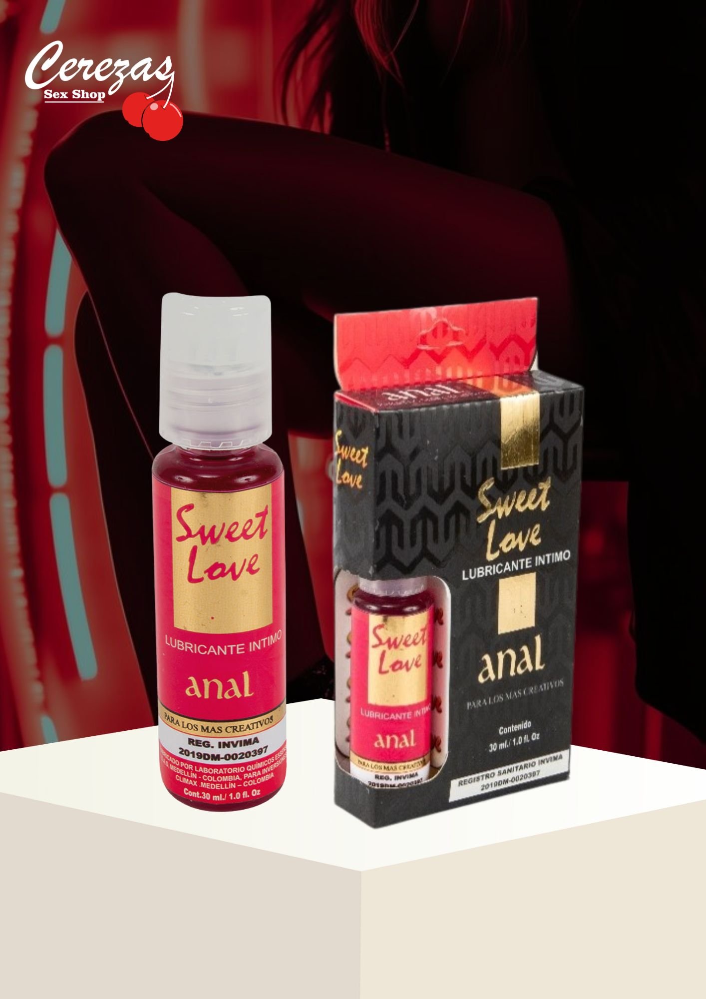 LUBRICANTE ANAL SWEET LOVE 30ML