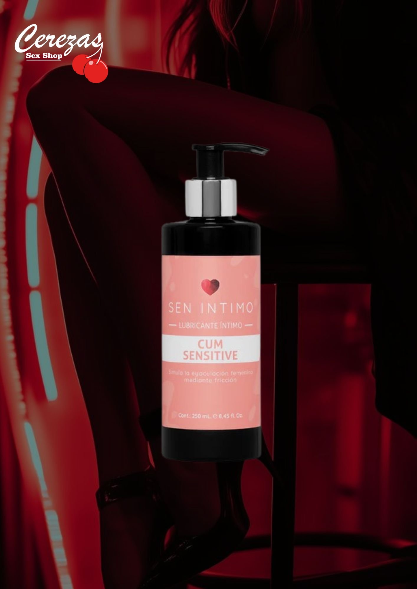 LUB INT CUM SENSITIVE X 250 ML SEN