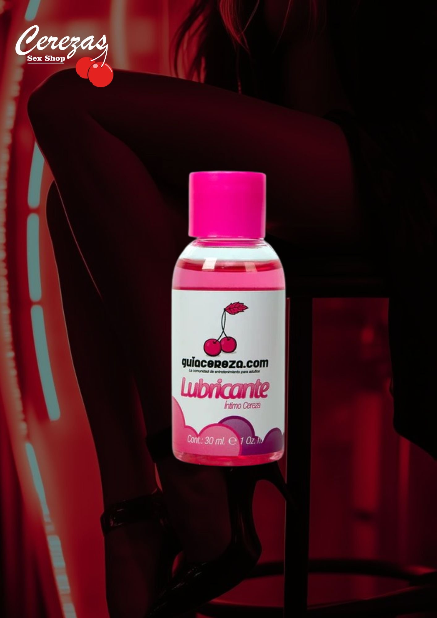 LUBRICANTE GUIA CEREZA 30ML SEN
