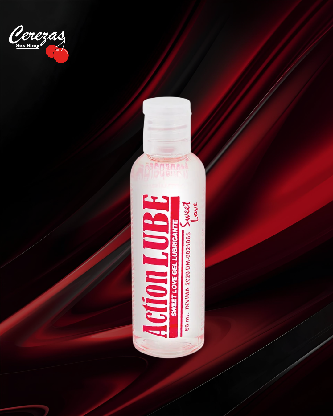 LUBRICANTE 20 ML ACTION LUBE A BASE DE AGUA