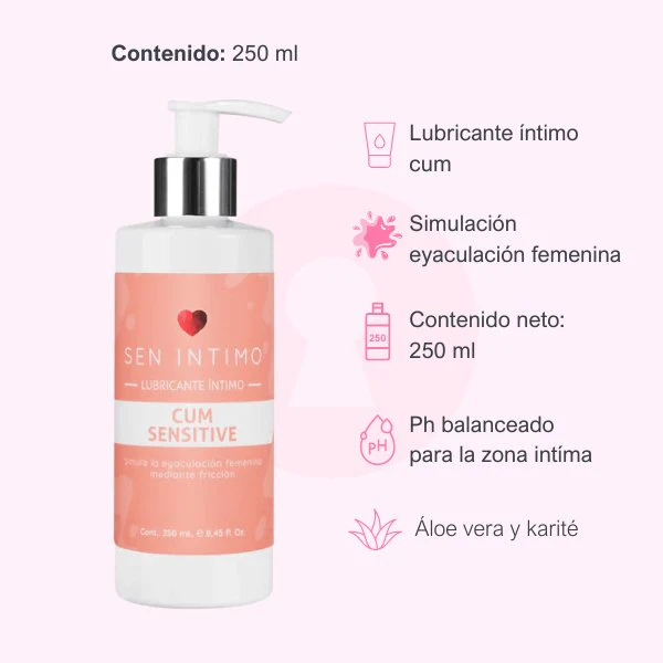 LUB INT CUM SENSITIVE X 250 ML SEN - Image 3