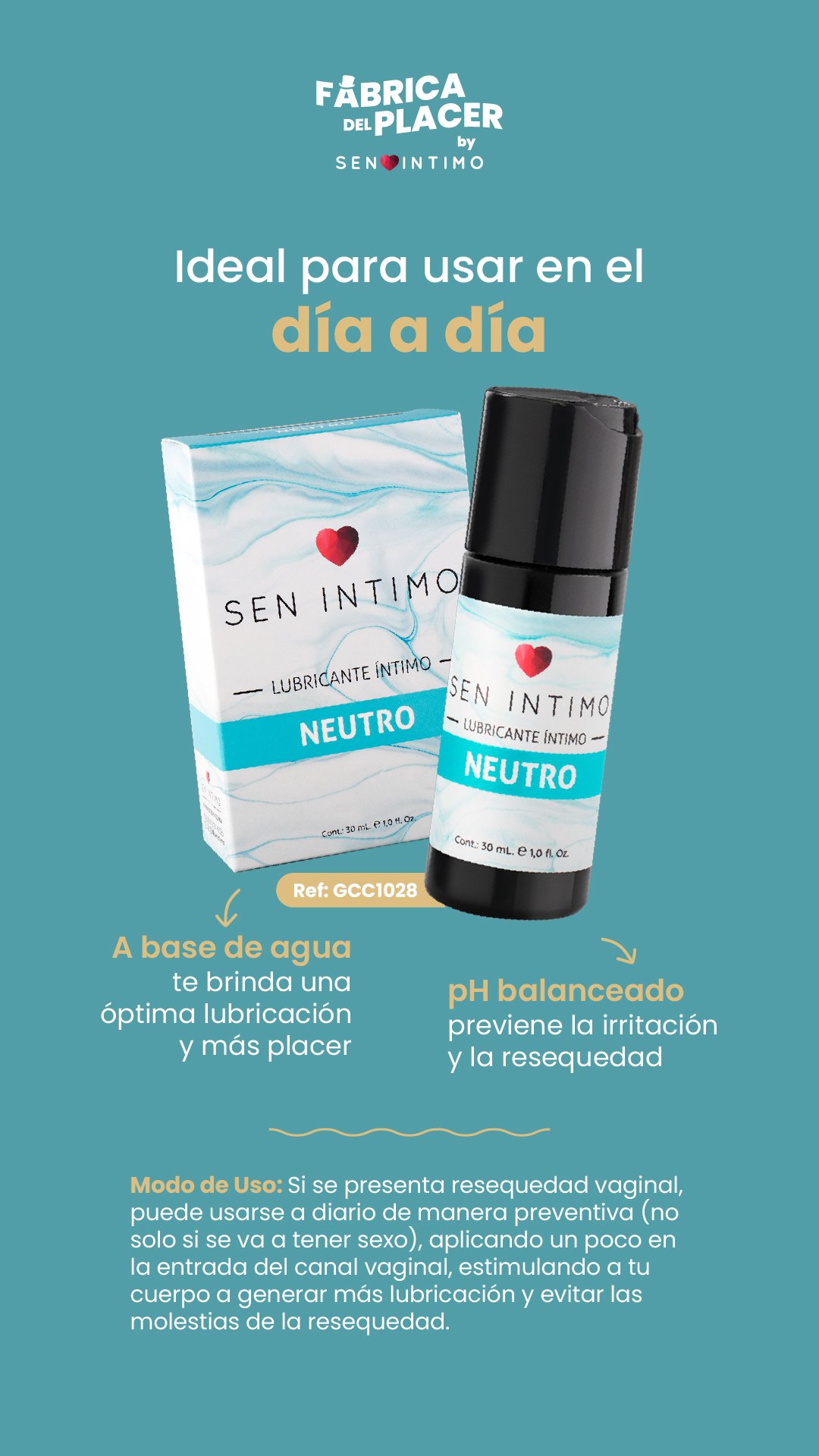 LUB NEUTRO 30ML SEN INTIMO - Image 2